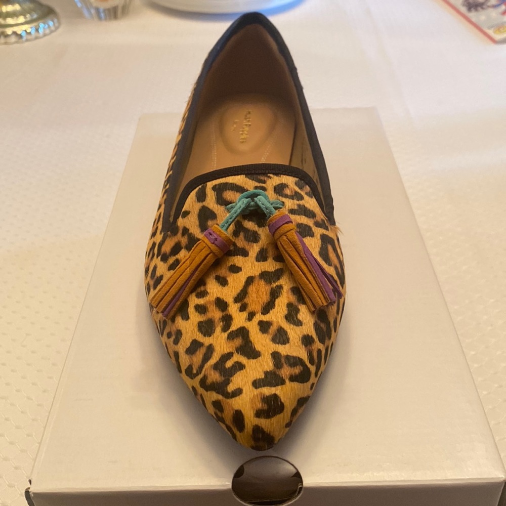 Hush Puppies Leopard flats 9W